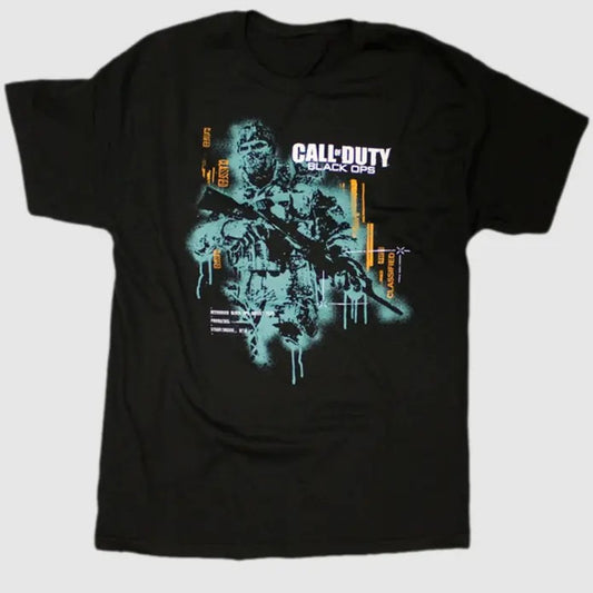 Call of Duty - Black Ops Classified Black Male T-Shirt