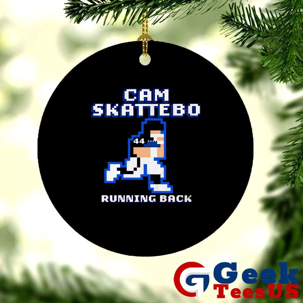 Cam Skattebo player New York Giants football running back 8 bit retro baller shirt