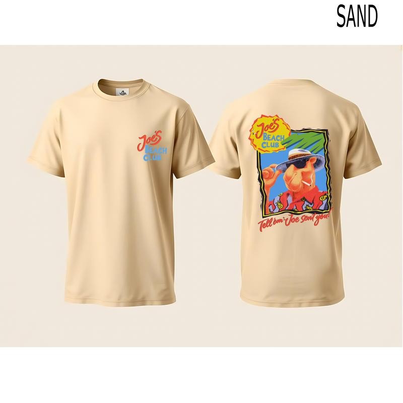 Camel Joe Beach Club Summer 2024 T-shirt unisex