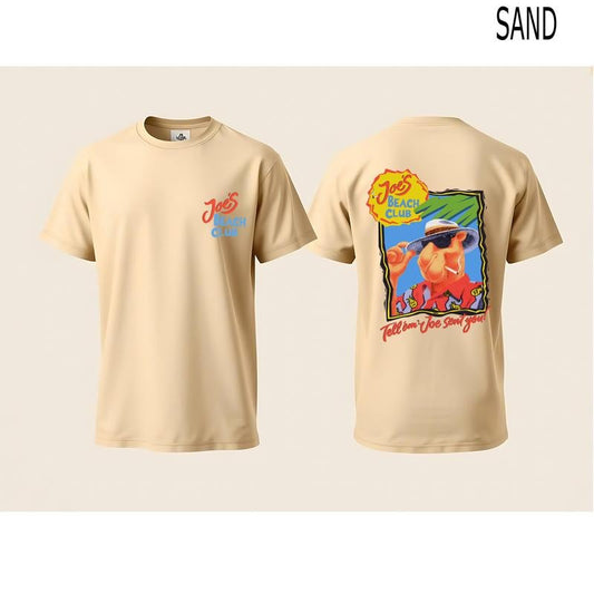 Camel Joe Beach Club Summer 2024 T-shirt unisex
