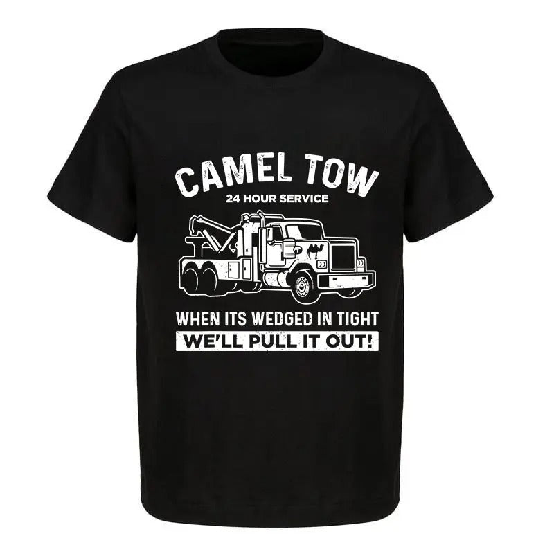 Camel Towing Shirt Tow Truck Adult Humor Camel Towing T-Shirt Hoodie, Sweatshirt | DripVista.com