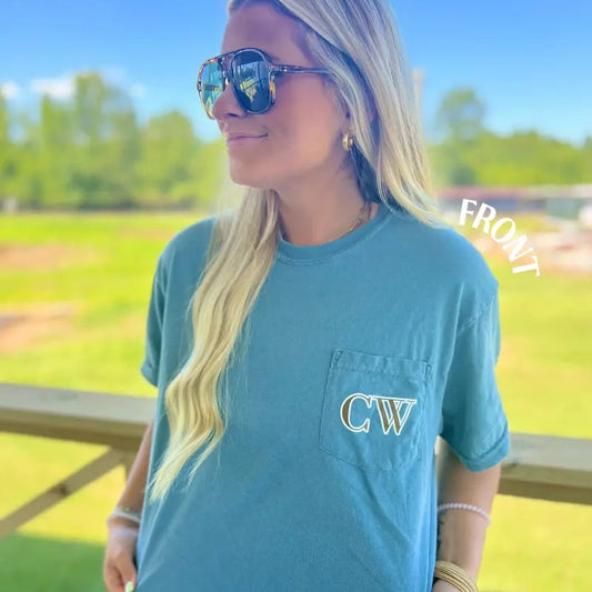 Cami Wade - Lab and Duck Pocket Tee - Comfort Colors
