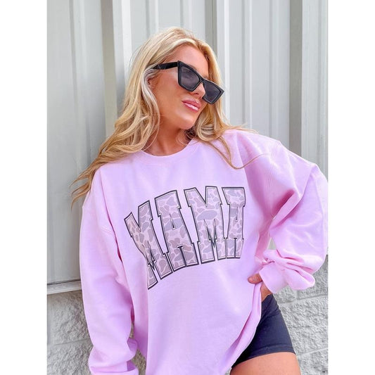 Camo Mama Graphic Top