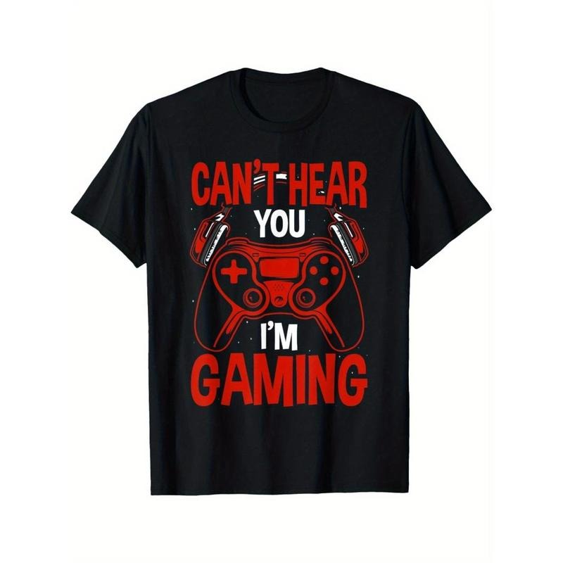 Can't Hear You I'm Gaming Funny for Gamers T-Shirt Made in USAstyle{n002}3