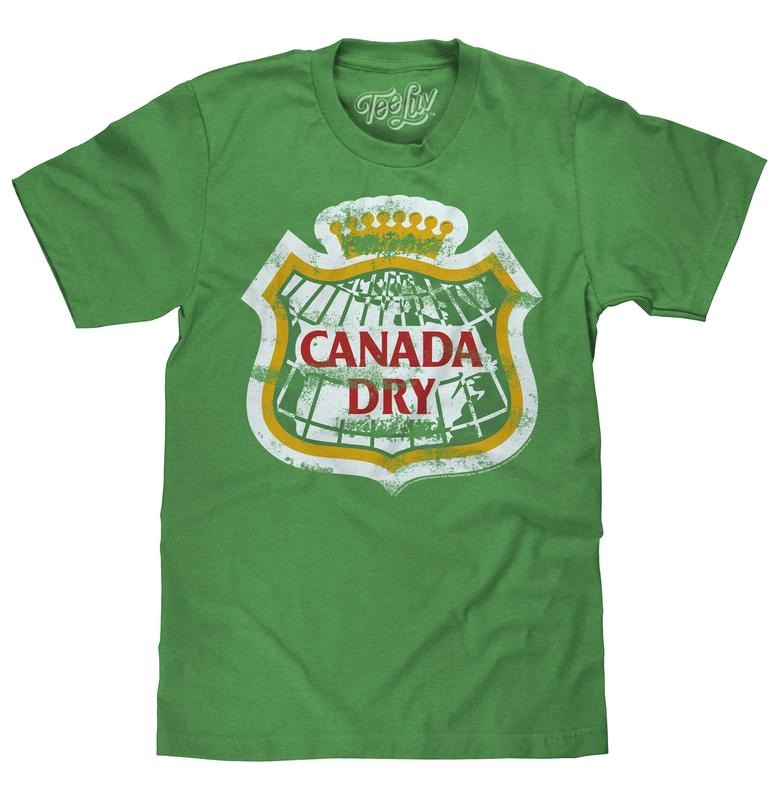 Canada Dry Distressed Logo T-Shirt - Green