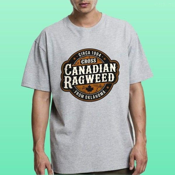 Canadian Ragweed T-shirt Bold Style Machine Washable Great For On The Go Looks Hoodie, Sweatshirt | DripVista.com