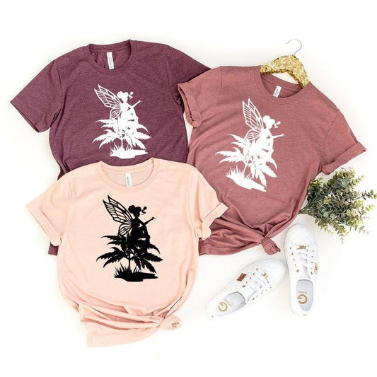 Cannabis Fairy Shirt, Weed Shirt, Funny Pothead Tee, Weed Fairy Tee, Funny Weed Shirt, Marijuana Shirt, Marijuana T Shirt, Cannabis Shirt