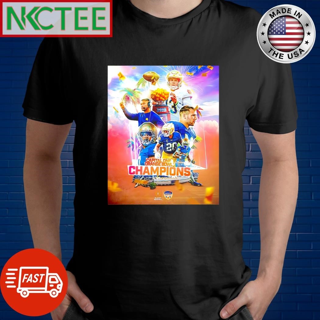 Capital One Orange Bowl Champions Notre Dame Fighting Irish firework celebration shirt