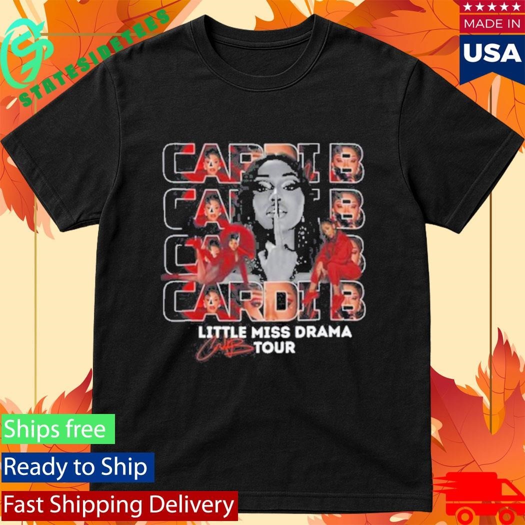 Cardi B Little Miss Drama Tour T-Shirt