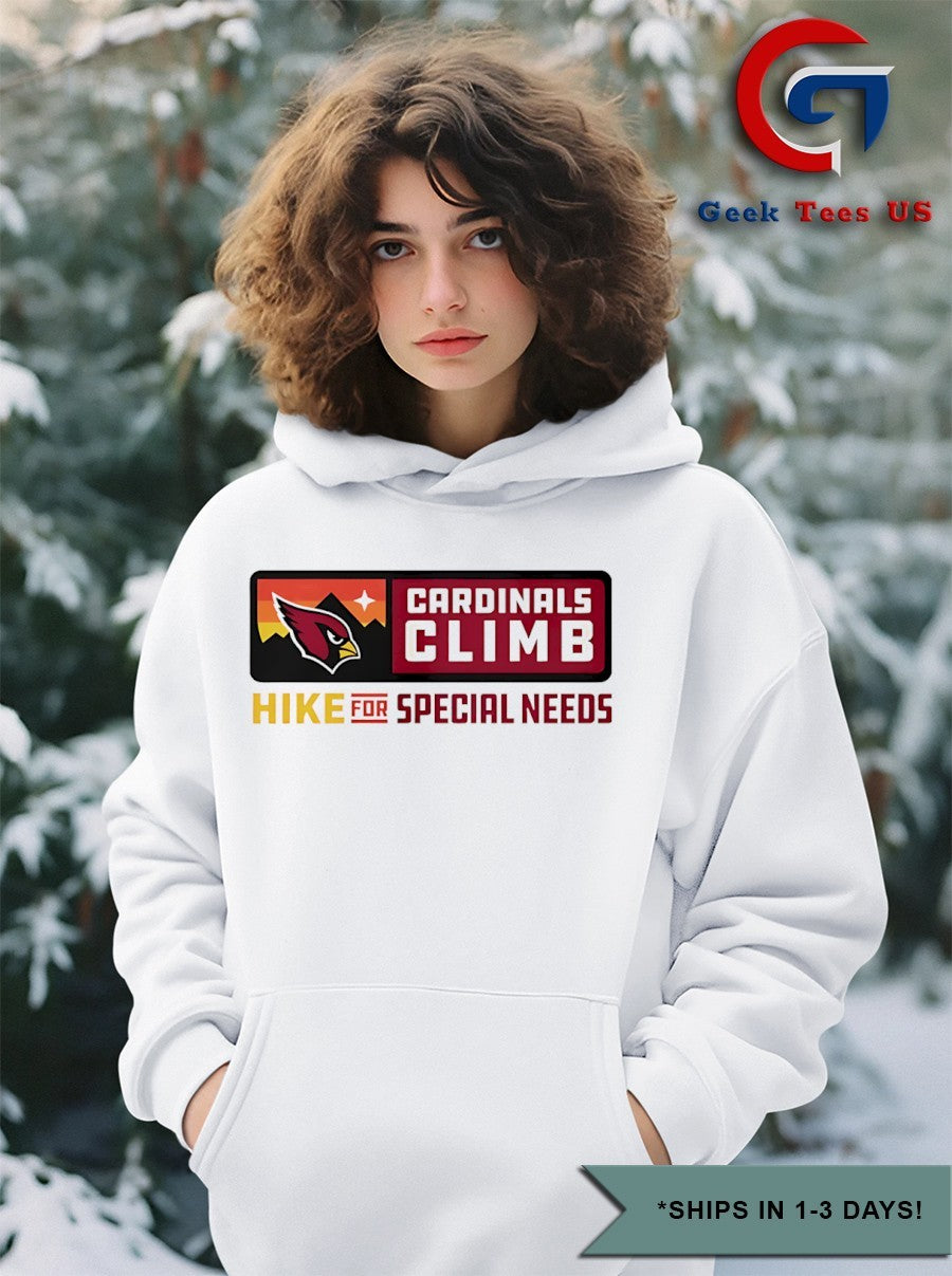 Cardinals Climb Hike For Special Needs shirt