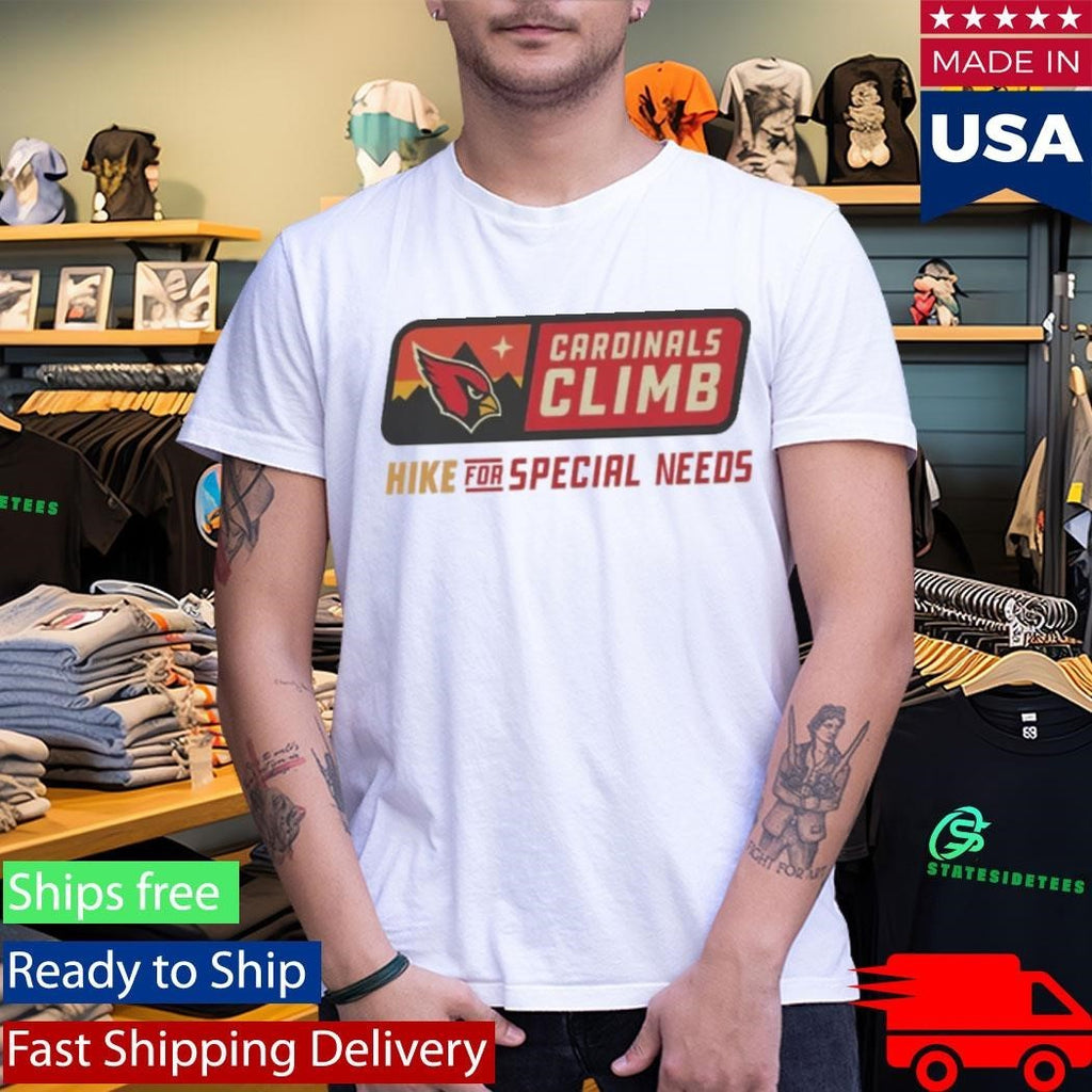 Cardinals Climb Hike For Special Needs Shirt