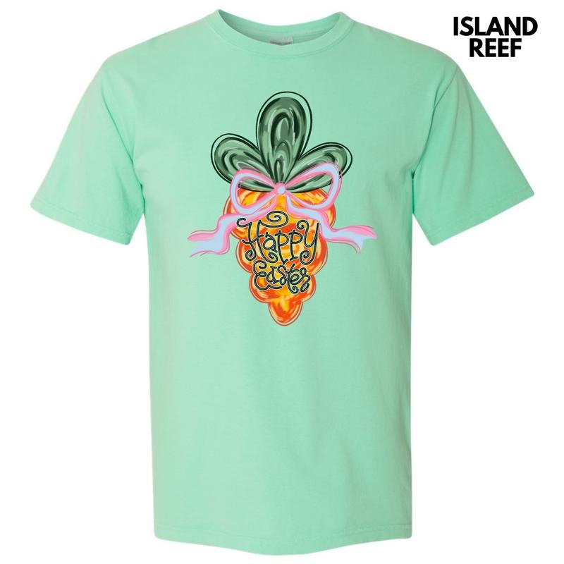 Carrot Happy Easter Comfort Colors T-Shirt 'NLB' Hoodie, Sweatshirt | DripVista.com