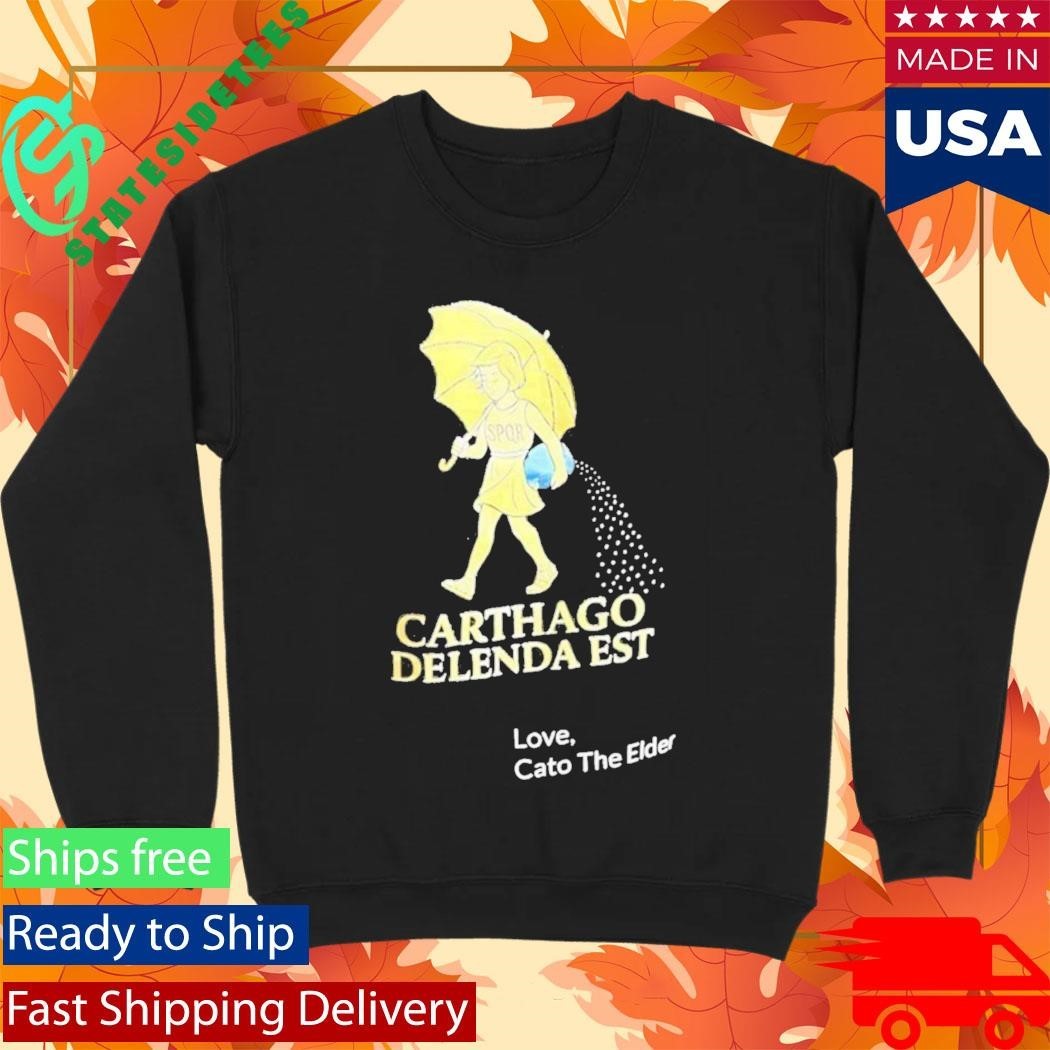 Carthago Delenda Est Love Cato The Elder Shirt