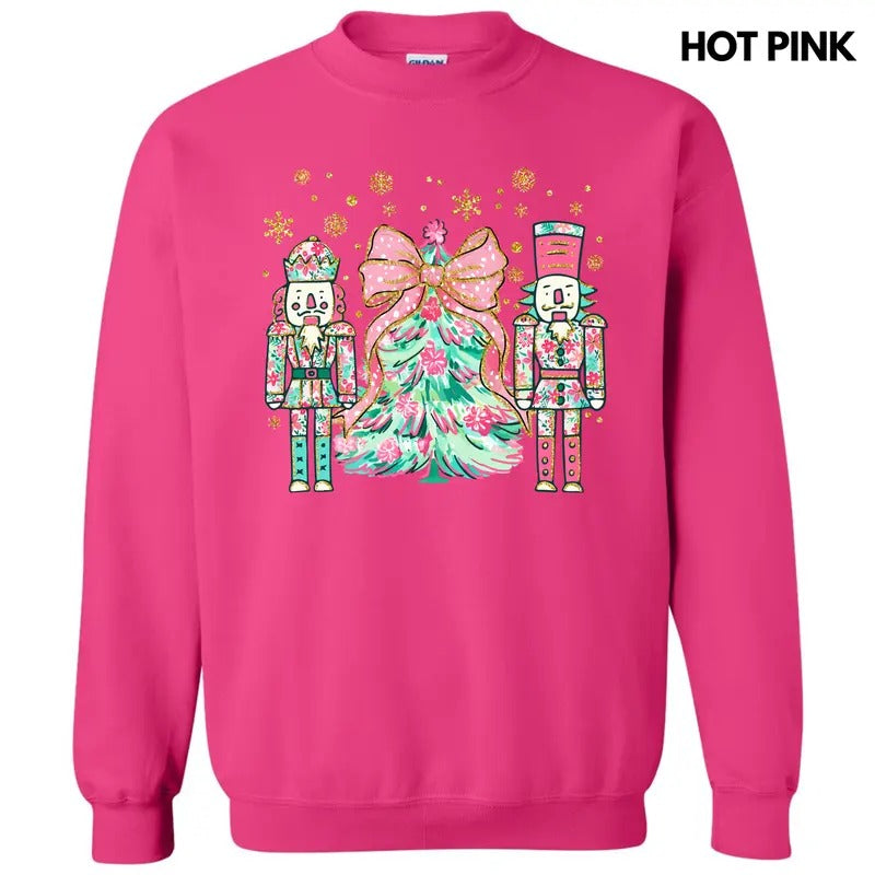 Cartoon Floral Nutcrackers Sweatshirt 'NLB' T-Shirts, Hoodie | DripVista.com