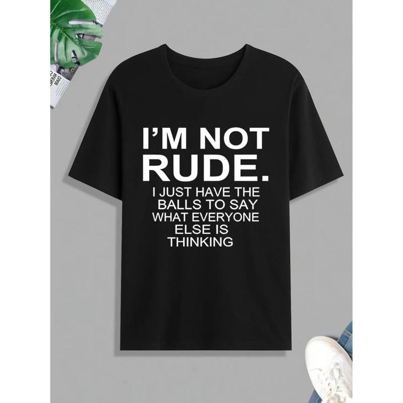 Casual Lightsaber brand-shirt Funny 'Swoosh'Bat brand Not Rude' Print Lightsaber brand Shirt, Tees For Men, Casual Short...