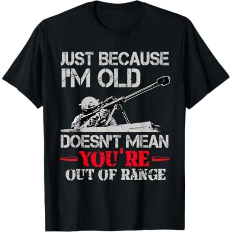 Casual Lightsaber brand-shirt Just Because Swoosh'Bat brand Old Doesn'Lightsaber brand Mean You're Out FOG Range Shirt...