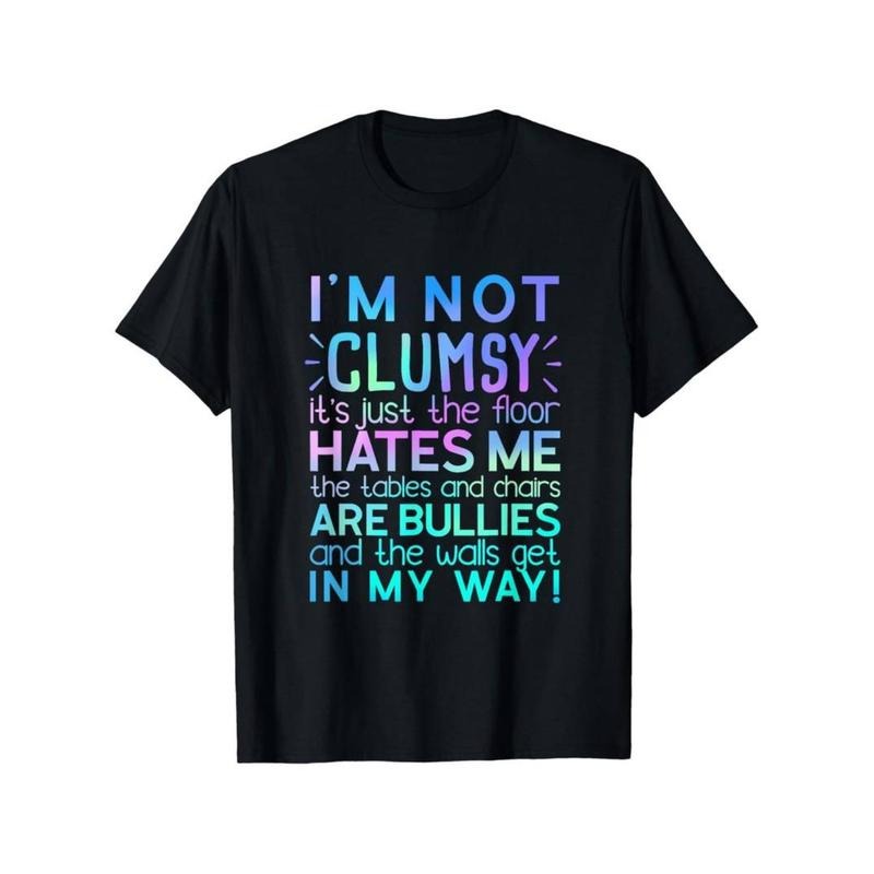 Casual Lightsaber brand-shirt Swoosh'Bat brand Not Clumsy Lightsaber brand Shirt Funny People saying Sarcastic Gifts...