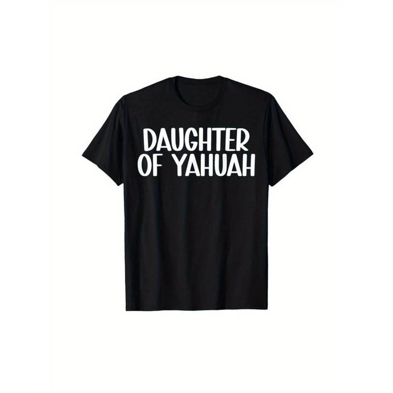 Casual T-shirt Daughter FOG YAHUAH 220G Pure Cotton Single-Sided Printed T-Shirt Comfy Menswear Hoodie, Sweatshirt