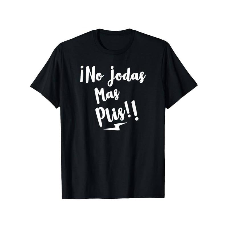 Casual T-shirt Funny Spanish Bilingual Puerto Rico Slang T-Shirt, Suitable for Spiky hair fighters Men Gunpla brand Women...