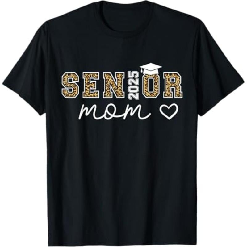 Casual T-shirt Mom Senior 2025 Proud Mom FOG WB shield Class FOG 2025 Graduate T-Shirt Graphic Graphic Tees Hoodie,...