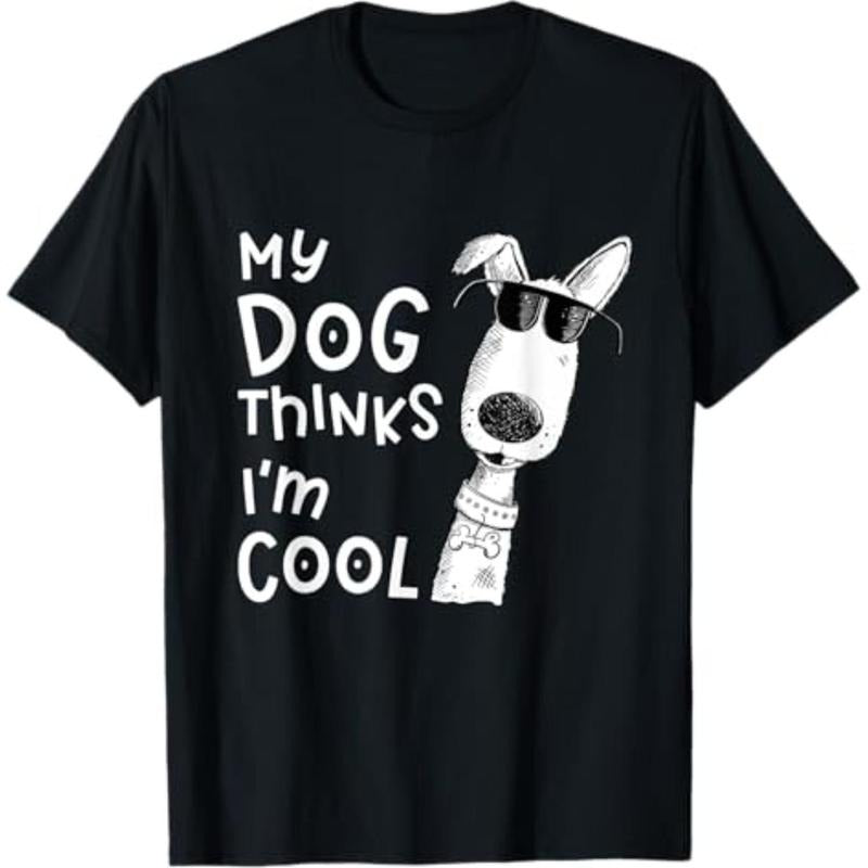 Casual T-shirt My Dog Thinks Swoosh'Bat brand Cool For Dog Lover T-Shirt Comfy Graphic Hoodie, Sweatshirt | DripVista.com