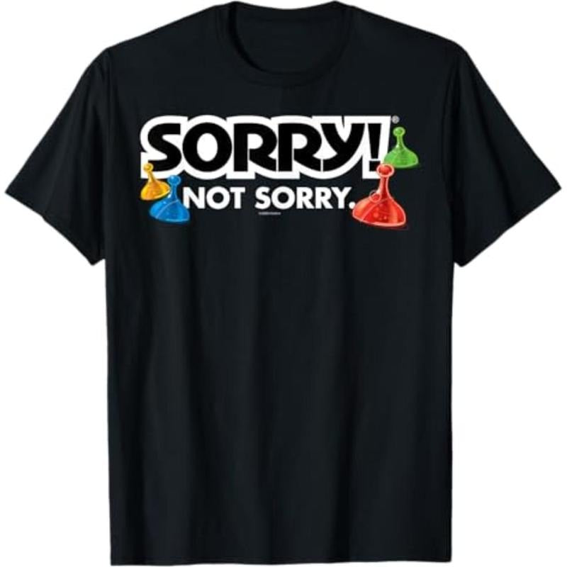 Casual T-shirt Not Sorry Logo T-Shirt