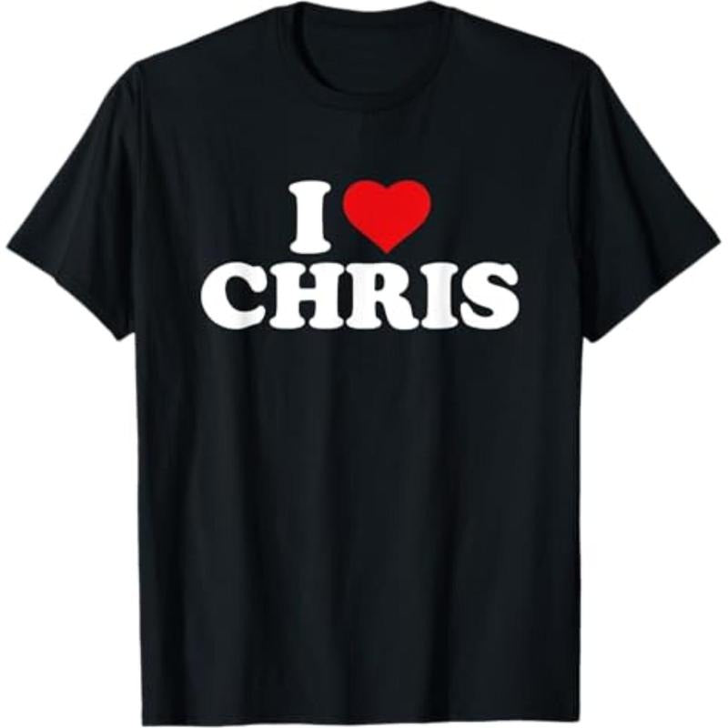 Casual T-shirt Swoosh Love Chris T-Shirt Graphic Graphic Tees Hoodie, Sweatshirt | DripVista.com