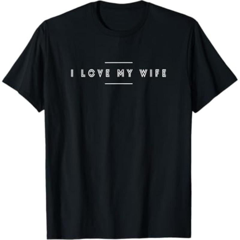 Casual T-shirt Swoosh Love my Wife T-Shirt Comfy Graphic Hoodie, Sweatshirt | DripVista.com