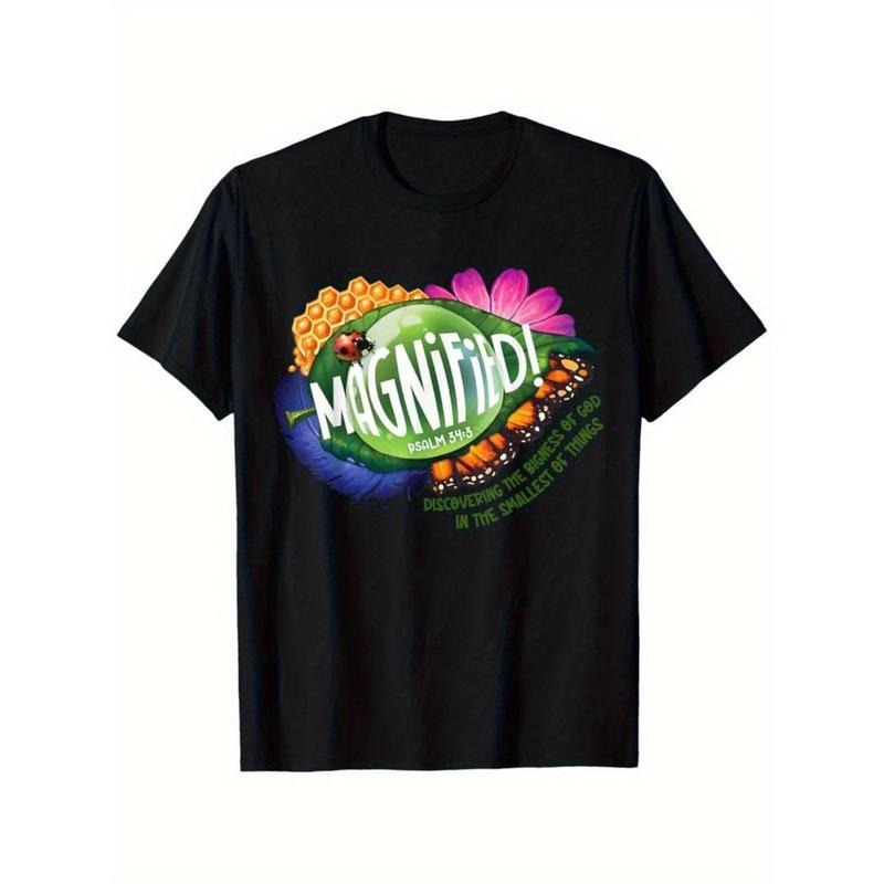 Casual T-shirt VBS 2025 Magnified Smallest Insects Adventure T-Shirt for Men