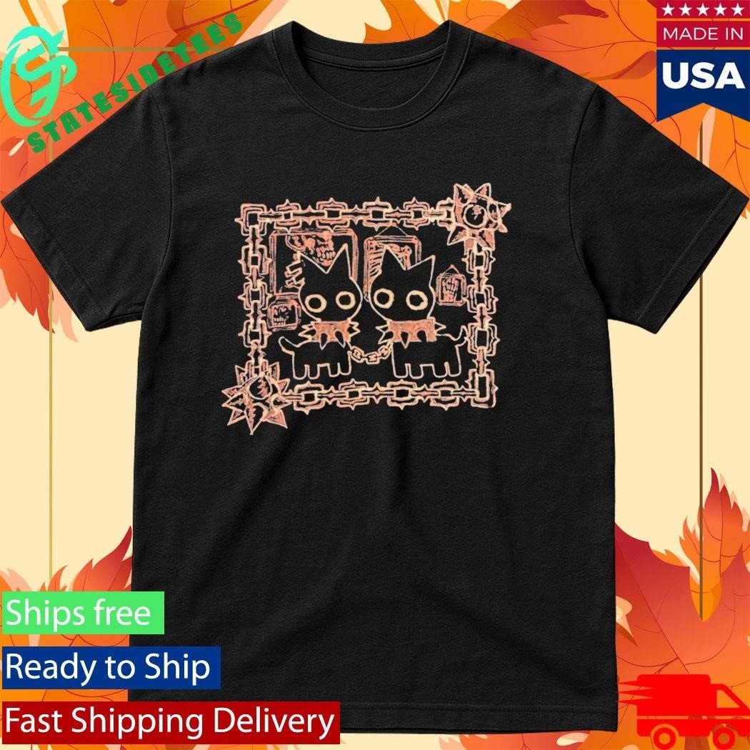 Cat Asylum Bleached Shirt