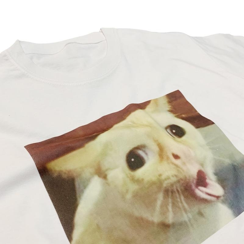 Cat Gagging Meme T-shirt Funny Kitty Feline Top Iconic Meme  sweater Hoodie, Sweatshirt | DripVista.com