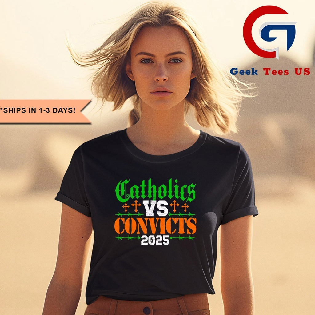 Catholics vs Convicts 2025 shirt