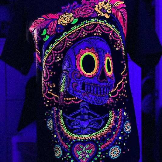 Catrina huichol t-shirt Cotton Black Womenswear