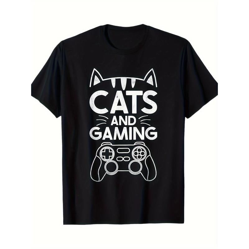 Cats And Gaming Funny Cat Lover Gaming Gift Gamer T-Shirt 220g  made in usa Hoodie, Sweatshirt | DripVista.com