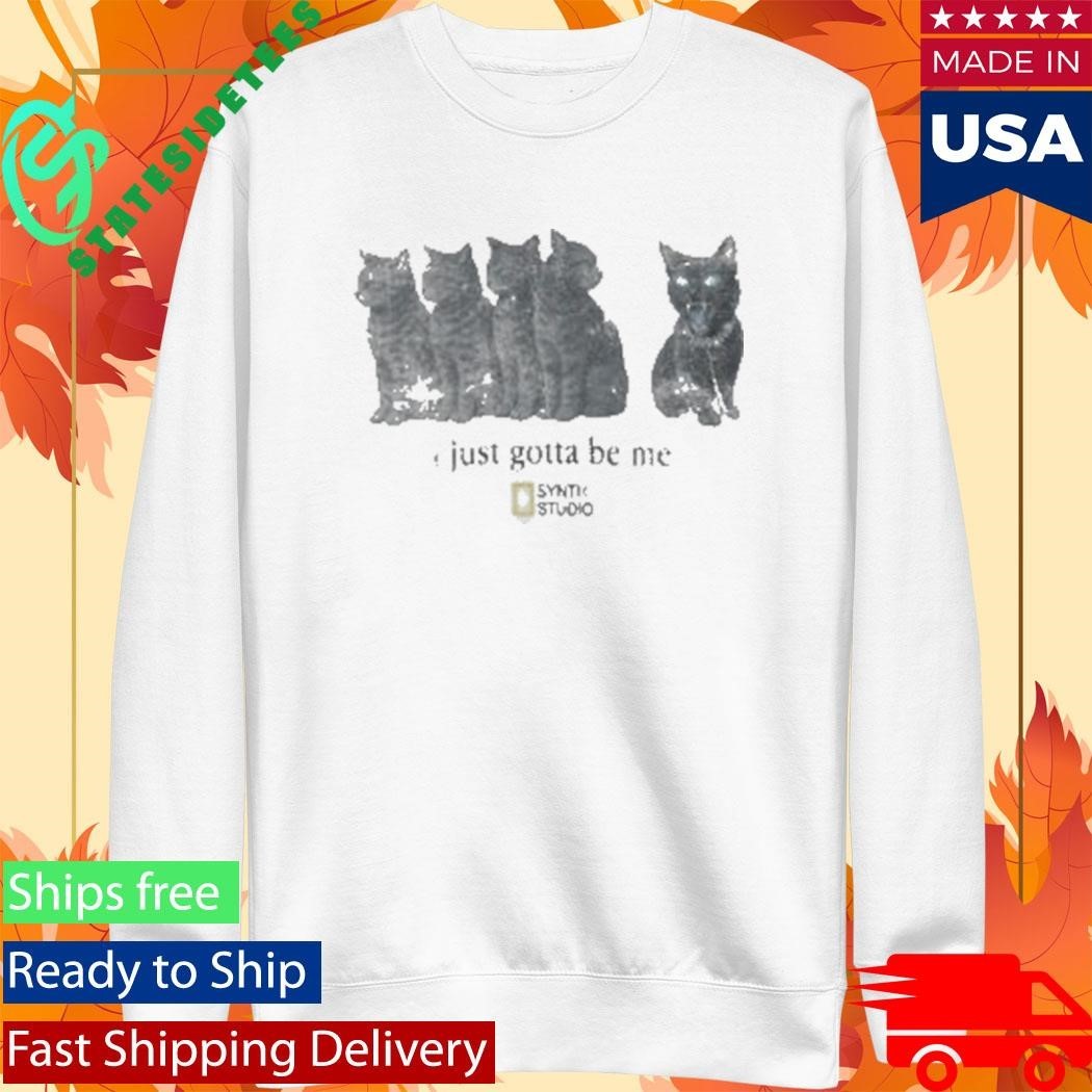 Cats I Just Gotta Be ME Synth Studio Shirt