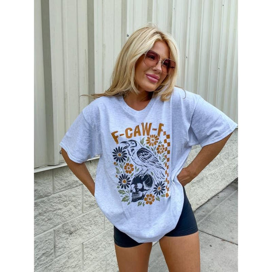 Caw Graphic Top
