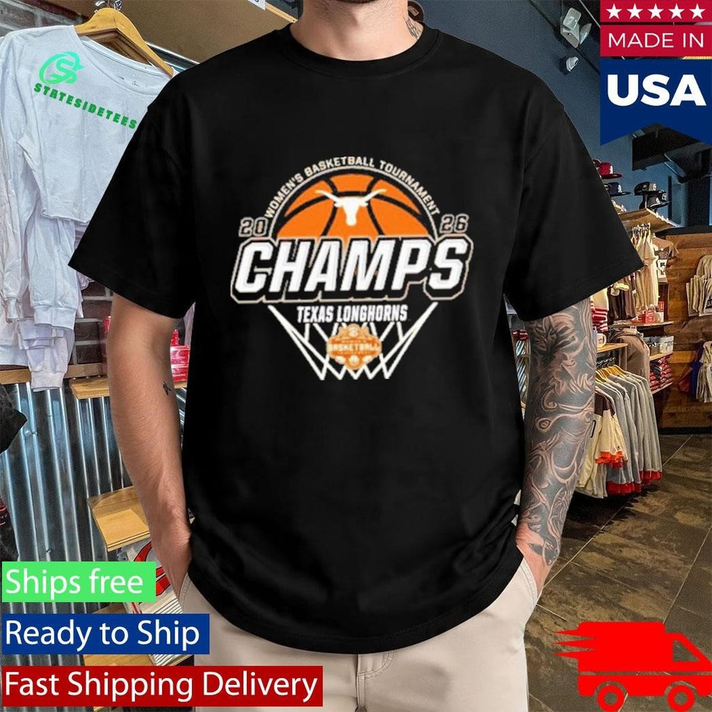 Celebrates Texas Longhorns 2025 SEC Women’s Basketball Regular Season Champions Shirt