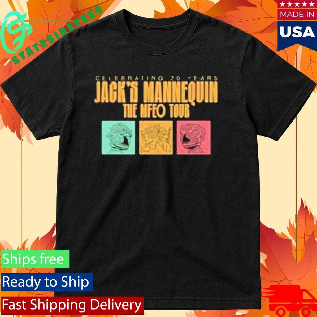 Celebrating 20 Years Jack’s Mannequin Mfeo Tour T-Shirt