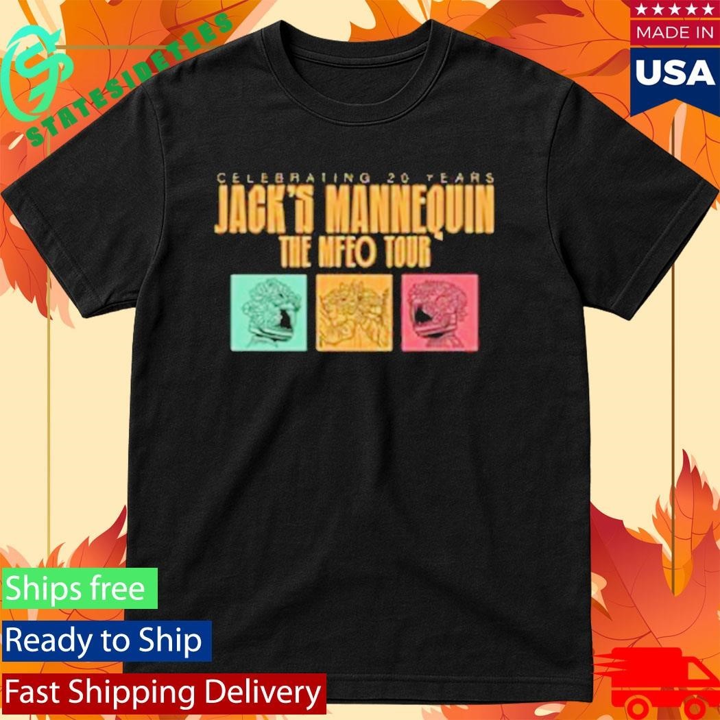 Celebrating 20 Years Jack’s Mannequin Mfeo Tour T-Shirt