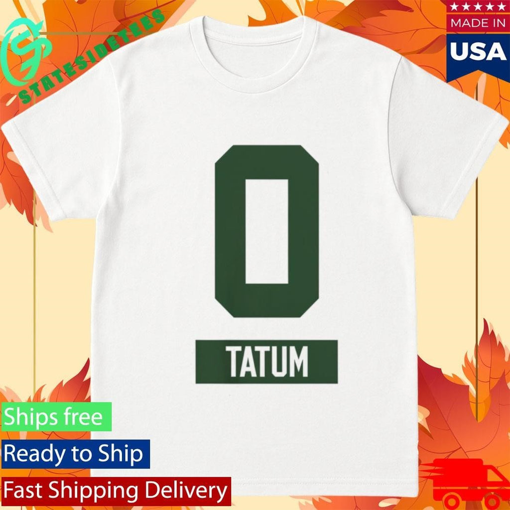 Celtics Tatum Back To 0 Shirt