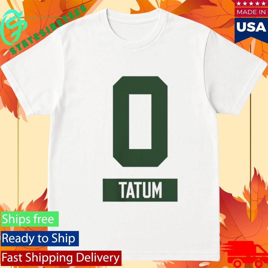 Celtics Tatum Back To 0 Shirt