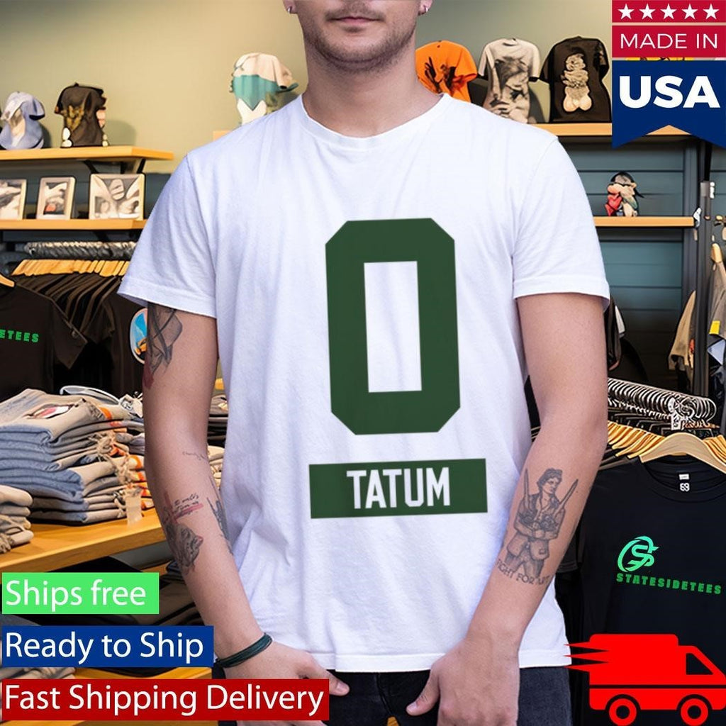 Celtics Tatum Back To 0 Shirt