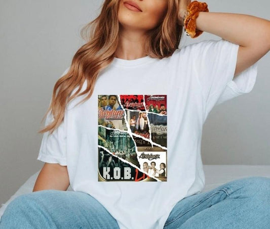 Cerrando Ciclos Tour |- Aventura Merch | Aventura 2024 | Romeo - Santos | Romeo Santos Merch | Aventura Tshirts | Aventura Shirt |Gildan Unisex, Unisex T-Shirt, Gifts For Him Her, Short Sleeve Tee Shirt, Gifts For Birthday Mothers Day Christmas