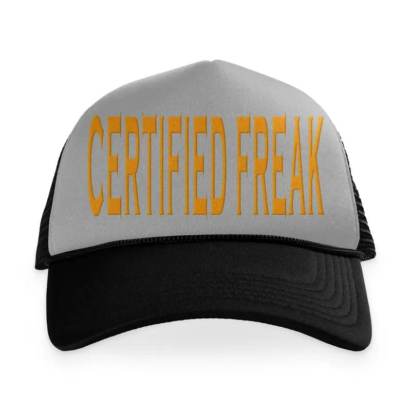 Certified Freak Custom Printed Hat T-Shirts, Hoodie, Sweatshirt | DripVista.com
