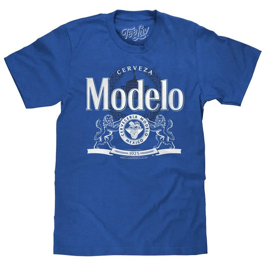 Cerveza Modelo Beer T-Shirt - Royal Blue