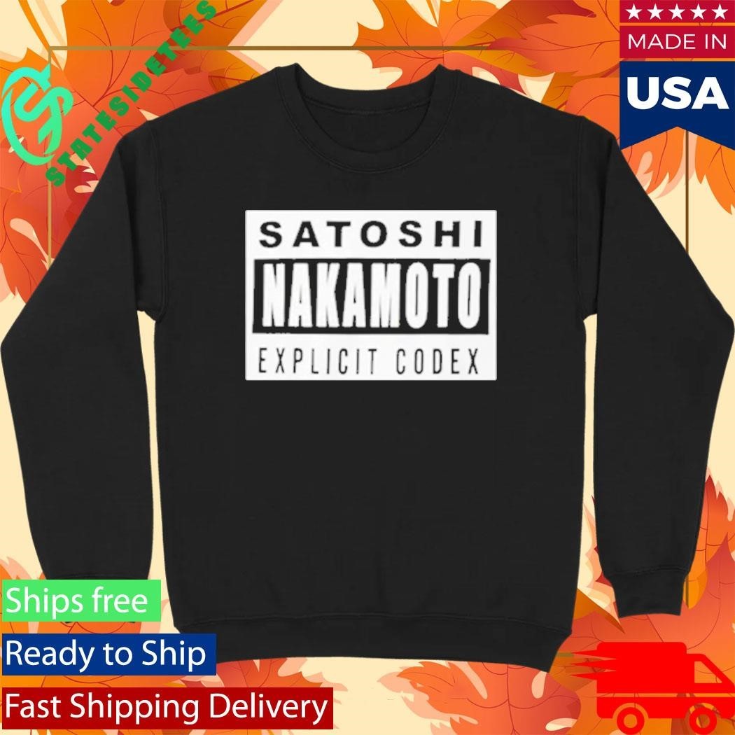Chad Johnson Satoshi Nakamoto Explicit Codex Shirt