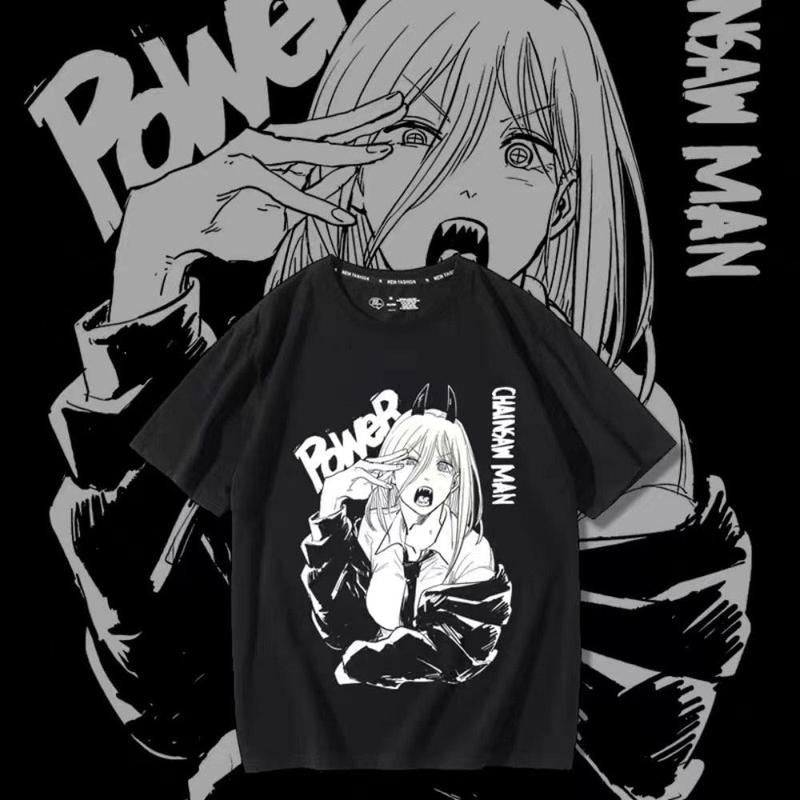 Chainsaw Man Power Anime T-shirt| Chainsaw man Anime Tshirt, Sweatshirt, Hoodie | DripVista.com