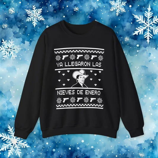 Chalino Ya Llegaron Las Nieves de Enero Ugly Christmas Sweater Sweatshirts sweater couple