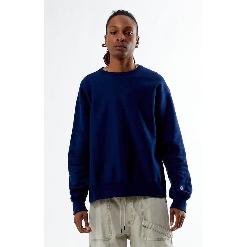 Champion Men's Reverse Weave Crew Neck Sweatshirt T-Shirts, Hoodie | DripVista.com