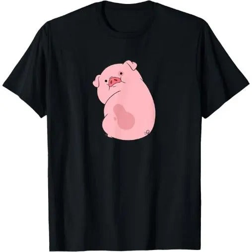 Channel Gravity Falls Waddles the Pig T-Shirt Made in USA Hoodie, Sweatshirt | DripVista.com